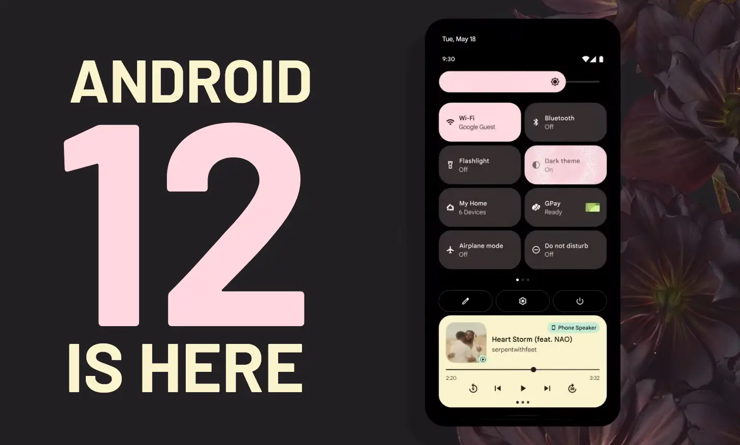 Android 12 is here